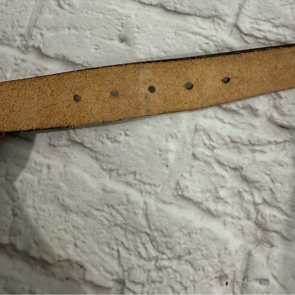 Leatherock Inc made in USA womens western belt star belt buckle cowgirl small - Picture 10 of 11